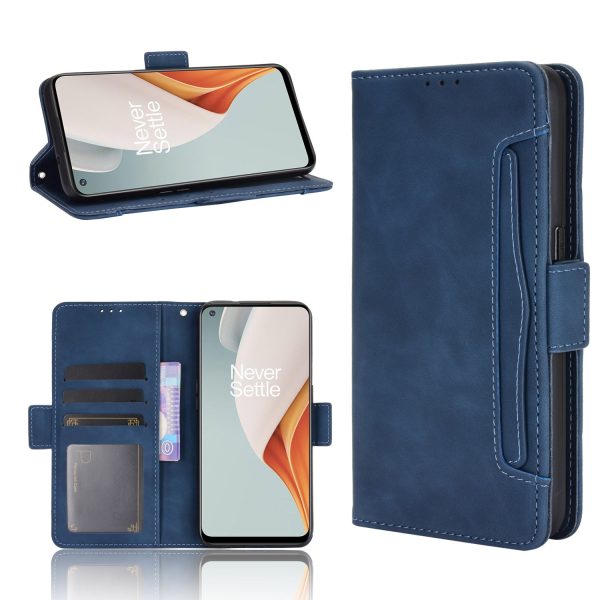 Multiple Card Slots Leather Wallet Mobile Phone Case for OnePlus Nord N100 For Cheap