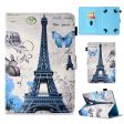 Pattern Printing Universal Leather Stand Cover with Card Slots for 7-inch Tablet PC Sale