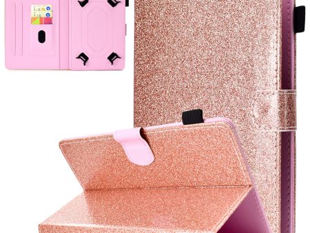 7-inch Flash Powder Universal PU Leather Stand Case for Huawei MediaPad T2 7.0 etc Sale