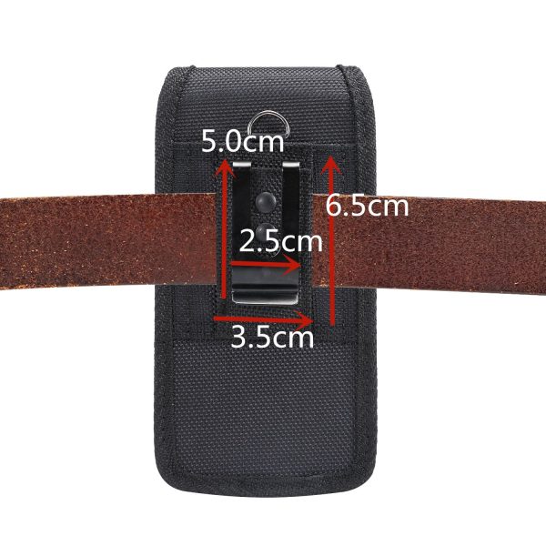 Universal Clip Oxford Cloth Hanging Waist Bag Card Holder Pouch Men Mobile Phone Bag for 4.7-5.0 inch Smartphones Online Hot Sale