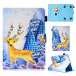 Pattern Printing Universal Leather Stand Cover with Card Slots for 7-inch Tablet PC Sale