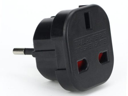 UK to EU AC Travel Power Socket Plug Adapter Converter For Discount