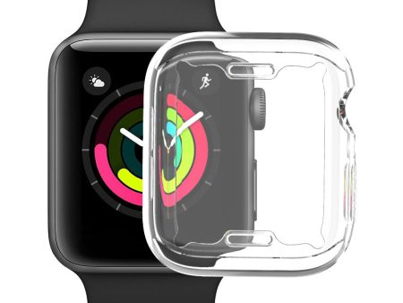 IMAK UX-3 Series for Apple Watch Series 4   5   6 44mm   SE 44mm   SE (2022) 44mm Soft Cover Casing [Front Protection Version] Fashion