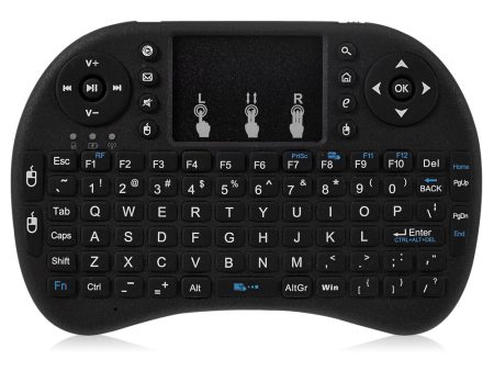 A Style 2.4G Mini I8 Wirelesss Touchpad Keyboard and Mouse for PC Tablet TV Box on Sale