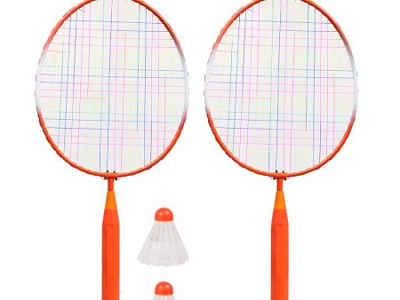 1 Pair Young Children Badminton Rackets with Balls Sports Game Kids Toy Set Online Hot Sale