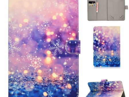 Universal Pattern Printing Leather Tablet Case Wallet Cover for 7 inch Tablet Hot on Sale