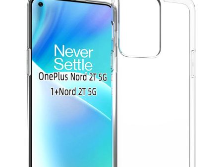 10Pcs Pack For OnePlus Nord 2T 5G Anti-dust Phone Case Precise Cutouts Clear TPU Inner Watermark-Free Phone Cover Online now