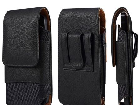 For iPhone 12 mini   13 mini   11 Pro   Huawei P40 Universal 5.2-Inch Smart Phone Belt Loop Back Clip Elastic Sides Waist Bag with Card Pocket Fashion