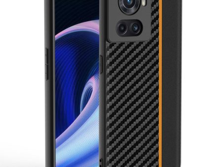 For OnePlus 10R 5G Ace 5G Ultra Slim Anti-slip Carbon Fiber Texture Phone Case Shockproof Defender Protective Phone Cover Supply