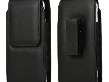 6.3 inch Universal Clip-on Waist Bag Card Holder Pouch Leather Phone Cover for iPhone 11 11 Pro XR XS Online Sale