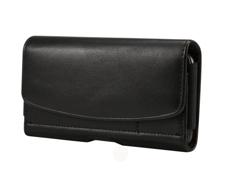 6.3-6.9 inch Horizontal Style Universal PU Leather Case with Belt Clip for Men, Size: 17.5 x 8.7 x 1.8cm Hot on Sale