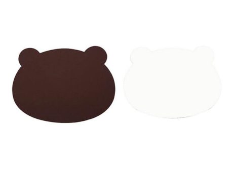 Cartoon Bear Shaped Waterproof Heat-insulating Dishes Table Mat Pad Oil-proof Tableware Placemats Online Hot Sale