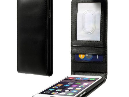 Vertical Flip Card Holder Leather Case for iPhone 6s 6 Supply