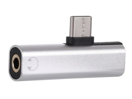 2 in 1 Type-C Male Head to Type-C Female Head 3.5mm Jack Charging Listening Adapter Cheap