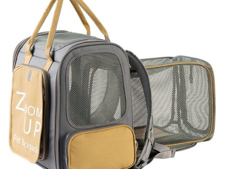 LDLC QS-094 Expandable Breathable Pet Carrier Backpack Dog Cat Carrying Shoulders Bag For Cheap